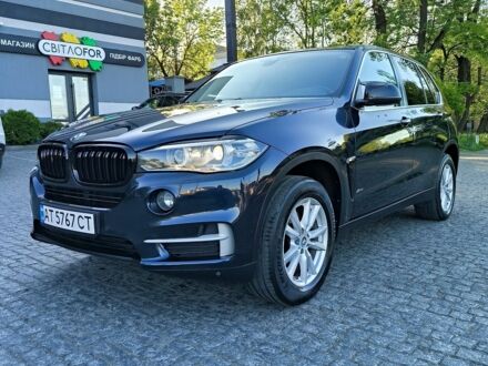 Синий БМВ Х5, объемом двигателя 3 л и пробегом 228 тыс. км за 27999 $, фото 1 на Automoto.ua