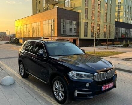 Синий БМВ Х5, объемом двигателя 2 л и пробегом 208 тыс. км за 22300 $, фото 1 на Automoto.ua