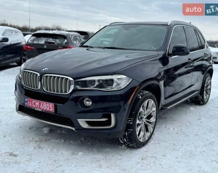Синий БМВ Х5, объемом двигателя 2 л и пробегом 110 тыс. км за 23800 $, фото 1 на Automoto.ua