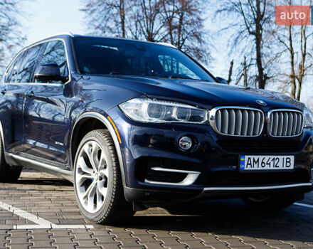 Синий БМВ Х5, объемом двигателя 2.98 л и пробегом 210 тыс. км за 22800 $, фото 1 на Automoto.ua