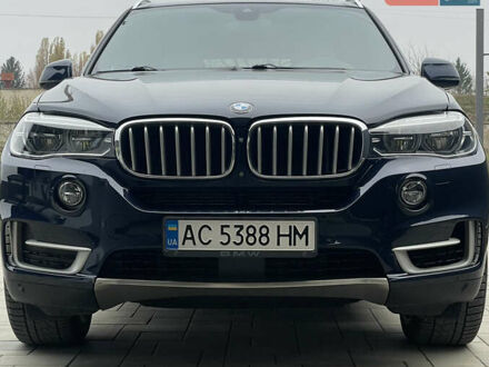 БМВ Х5 2017 в Киеве на Automoto.ua Синий БМВ Х5, объемом двигателя 2 л и пробегом 235 тыс. км за 26900 $, фото 1 на Automoto.ua