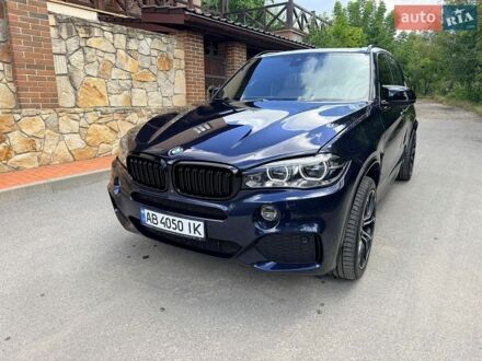Синий БМВ Х5, объемом двигателя 3 л и пробегом 134 тыс. км за 29500 $, фото 1 на Automoto.ua