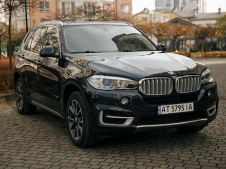 Синий БМВ Х5, объемом двигателя 3 л и пробегом 116 тыс. км за 34000 $, фото 1 на Automoto.ua