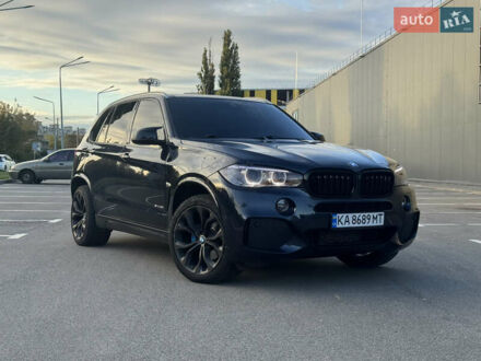 Синий БМВ Х5, объемом двигателя 3 л и пробегом 160 тыс. км за 25000 $, фото 1 на Automoto.ua