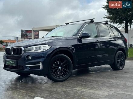 Синий БМВ Х5, объемом двигателя 2 л и пробегом 216 тыс. км за 18990 $, фото 1 на Automoto.ua