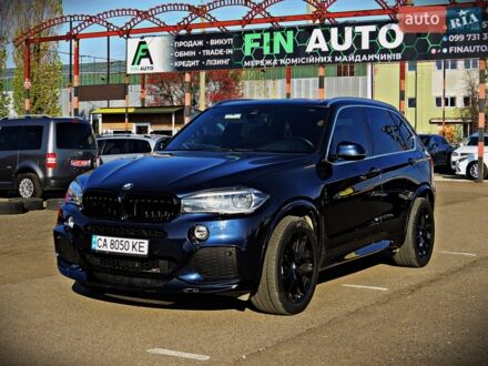 Синий БМВ Х5, объемом двигателя 3 л и пробегом 133 тыс. км за 29950 $, фото 1 на Automoto.ua