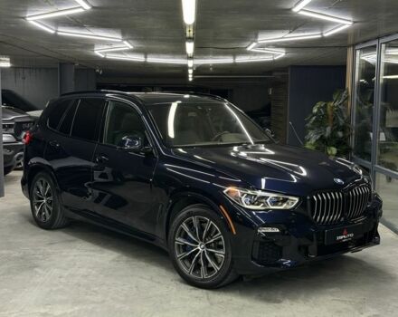 Синий БМВ Х5, объемом двигателя 3 л и пробегом 52 тыс. км за 54900 $, фото 1 на Automoto.ua