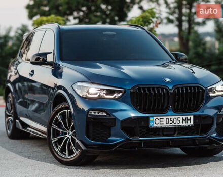 Синий БМВ Х5, объемом двигателя 3 л и пробегом 110 тыс. км за 61500 $, фото 1 на Automoto.ua