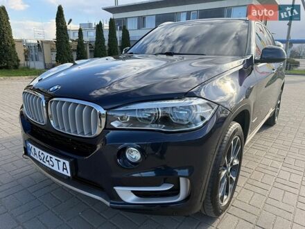 Синий БМВ Х5, объемом двигателя 3 л и пробегом 145 тыс. км за 26300 $, фото 1 на Automoto.ua