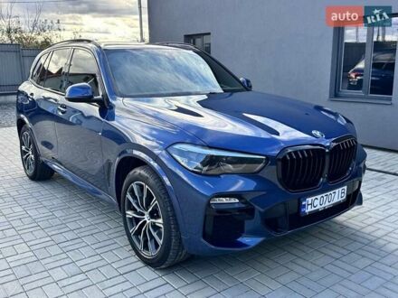Синій БМВ Х5, об'ємом двигуна 3 л та пробігом 212 тис. км за 41500 $, фото 1 на Automoto.ua