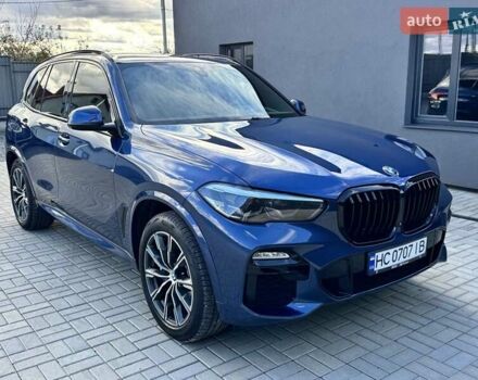 Синий БМВ Х5, объемом двигателя 3 л и пробегом 212 тыс. км за 41500 $, фото 1 на Automoto.ua