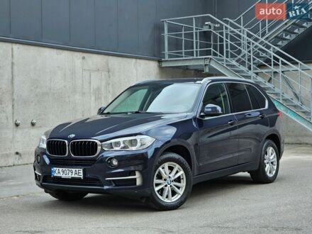 Синий БМВ Х5, объемом двигателя 2 л и пробегом 137 тыс. км за 27999 $, фото 1 на Automoto.ua