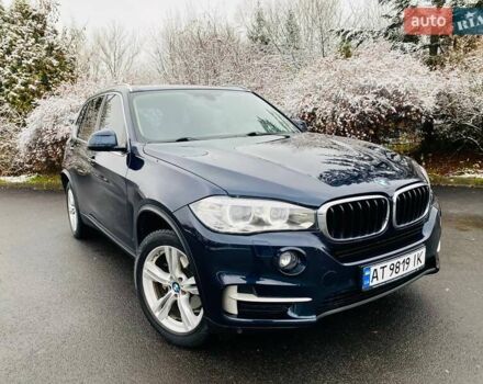 Синій БМВ Х5, об'ємом двигуна 2 л та пробігом 78 тис. км за 35950 $, фото 1 на Automoto.ua