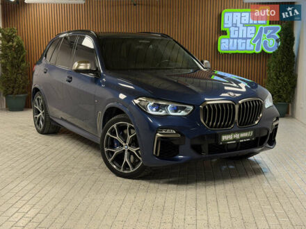Синий БМВ Х5, объемом двигателя 2.99 л и пробегом 138 тыс. км за 59990 $, фото 1 на Automoto.ua