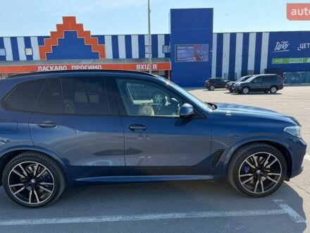 Синій БМВ Х5, об'ємом двигуна 3 л та пробігом 159 тис. км за 47300 $, фото 1 на Automoto.ua