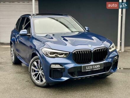 Синий БМВ Х5, объемом двигателя 2.99 л и пробегом 98 тыс. км за 59900 $, фото 1 на Automoto.ua
