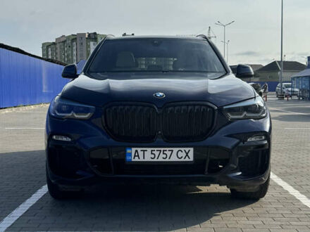 Синий БМВ Х5, объемом двигателя 3 л и пробегом 126 тыс. км за 50900 $, фото 1 на Automoto.ua