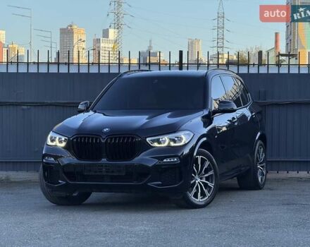Синій БМВ Х5, об'ємом двигуна 3 л та пробігом 103 тис. км за 51999 $, фото 1 на Automoto.ua