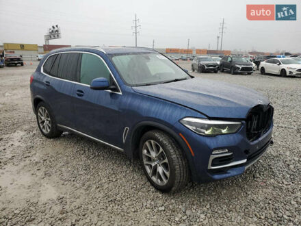 Синий БМВ Х5, объемом двигателя 3 л и пробегом 254 тыс. км за 32900 $, фото 1 на Automoto.ua