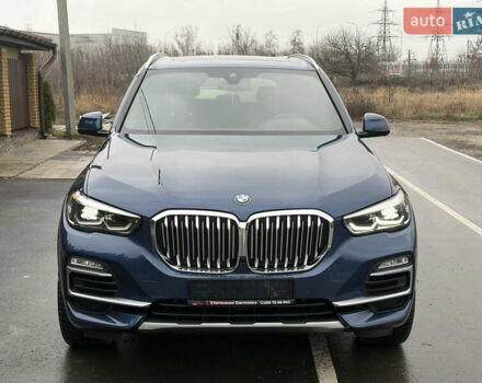 Синій БМВ Х5, об'ємом двигуна 3 л та пробігом 124 тис. км за 46000 $, фото 1 на Automoto.ua