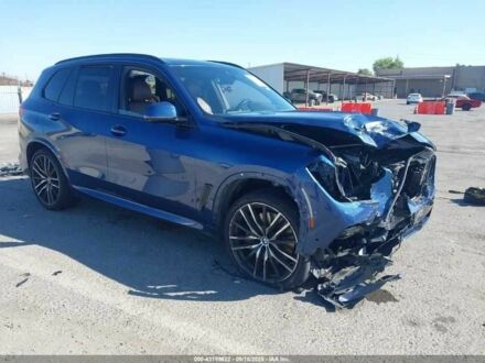 Синий БМВ Х5, объемом двигателя 3 л и пробегом 50 тыс. км за 23914 $, фото 1 на Automoto.ua