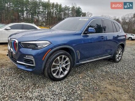 Синий БМВ Х5, объемом двигателя 3 л и пробегом 110 тыс. км за 18300 $, фото 1 на Automoto.ua
