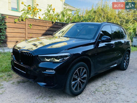 Синий БМВ Х5, объемом двигателя 3 л и пробегом 213 тыс. км за 42500 $, фото 1 на Automoto.ua