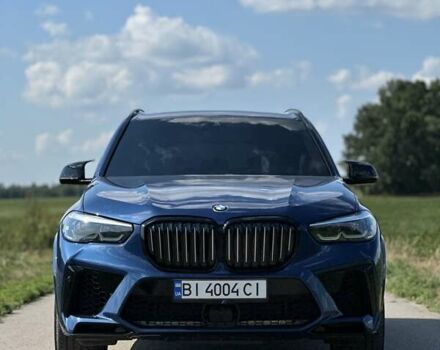 Синий БМВ Х5, объемом двигателя 3 л и пробегом 70 тыс. км за 48799 $, фото 1 на Automoto.ua