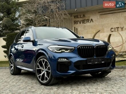 Синий БМВ Х5, объемом двигателя 3 л и пробегом 116 тыс. км за 45500 $, фото 1 на Automoto.ua