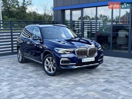 Синій БМВ Х5, об'ємом двигуна 3 л та пробігом 145 тис. км за 55900 $, фото 1 на Automoto.ua