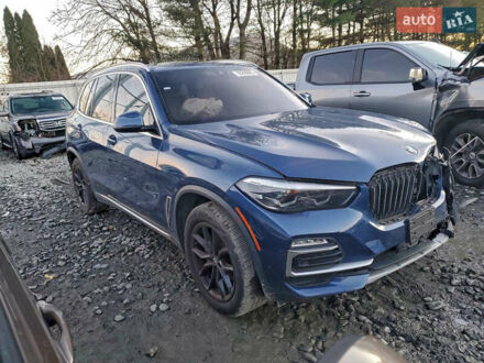 Синий БМВ Х5, объемом двигателя 3 л и пробегом 112 тыс. км за 32000 $, фото 1 на Automoto.ua
