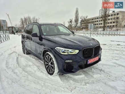 Синій БМВ Х5, об'ємом двигуна 3 л та пробігом 160 тис. км за 59900 $, фото 1 на Automoto.ua