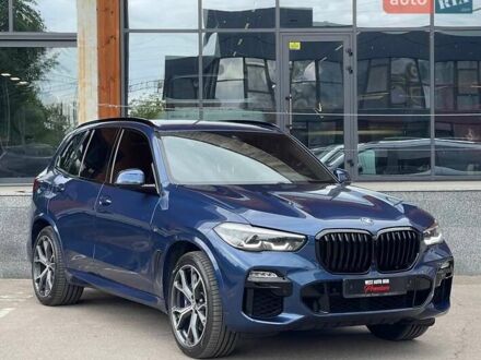 Синий БМВ Х5, объемом двигателя 2.99 л и пробегом 75 тыс. км за 69900 $, фото 1 на Automoto.ua