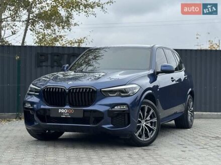Синий БМВ Х5, объемом двигателя 3 л и пробегом 81 тыс. км за 63800 $, фото 1 на Automoto.ua