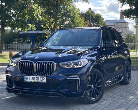 Синій БМВ Х5, об'ємом двигуна 4.39 л та пробігом 71 тис. км за 54000 $, фото 1 на Automoto.ua