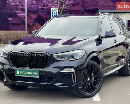 Синий БМВ Х5, объемом двигателя 3 л и пробегом 68 тыс. км за 68999 $, фото 1 на Automoto.ua