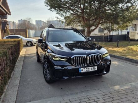 Синій БМВ Х5, об'ємом двигуна 2 л та пробігом 90 тис. км за 51500 $, фото 1 на Automoto.ua