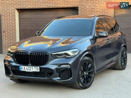 Синий БМВ Х5, объемом двигателя 3 л и пробегом 64 тыс. км за 47999 $, фото 1 на Automoto.ua