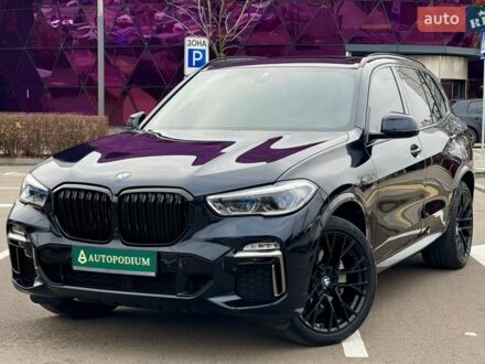 Синий БМВ Х5, объемом двигателя 3 л и пробегом 68 тыс. км за 58950 $, фото 1 на Automoto.ua