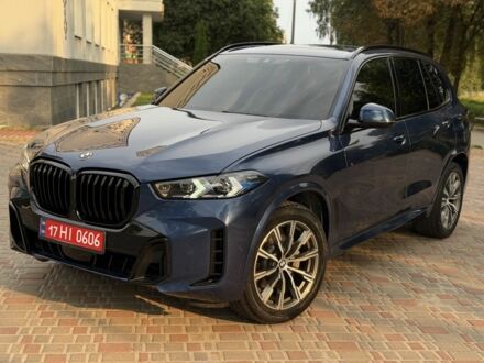 Синій БМВ Х5, об'ємом двигуна 3 л та пробігом 95 тис. км за 46026 $, фото 1 на Automoto.ua