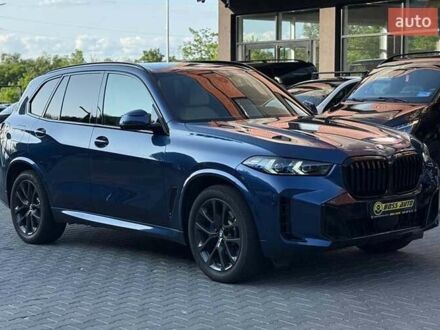 Синий БМВ Х5, объемом двигателя 3 л и пробегом 69 тыс. км за 58500 $, фото 1 на Automoto.ua