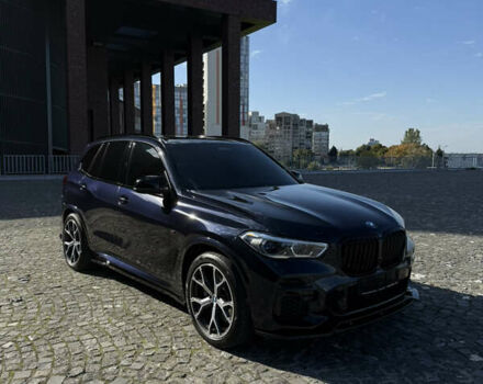 Синий БМВ Х5, объемом двигателя 3 л и пробегом 65 тыс. км за 75000 $, фото 1 на Automoto.ua