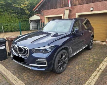 Синий БМВ Х5, объемом двигателя 3 л и пробегом 82 тыс. км за 38000 $, фото 1 на Automoto.ua