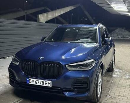 Синий БМВ Х5, объемом двигателя 3 л и пробегом 83 тыс. км за 57700 $, фото 1 на Automoto.ua