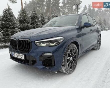 Синій БМВ Х5, об'ємом двигуна 2.99 л та пробігом 160 тис. км за 64500 $, фото 1 на Automoto.ua
