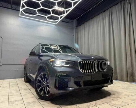 Синий БМВ Х5, объемом двигателя 3 л и пробегом 55 тыс. км за 37000 $, фото 1 на Automoto.ua