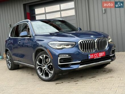 Синій БМВ Х5, об'ємом двигуна 3 л та пробігом 149 тис. км за 36900 $, фото 1 на Automoto.ua