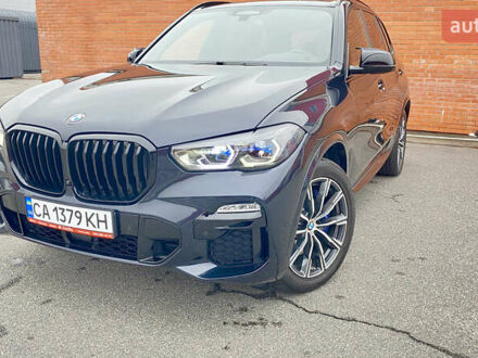 БМВ Х5 2021 в Киеве на Automoto.ua Синий БМВ Х5, объемом двигателя 3 л и пробегом 60 тыс. км за 56000 $, фото 1 на Automoto.ua