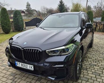 Синий БМВ Х5, объемом двигателя 3 л и пробегом 32 тыс. км за 76500 $, фото 1 на Automoto.ua