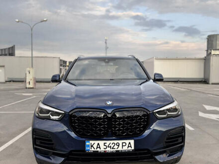 Синий БМВ Х5, объемом двигателя 3 л и пробегом 18 тыс. км за 63000 $, фото 1 на Automoto.ua